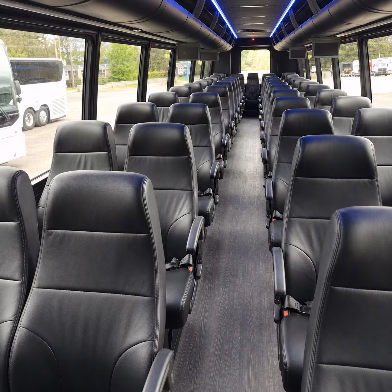 Rialto Airport Shuttle & Transportation party bus exterior