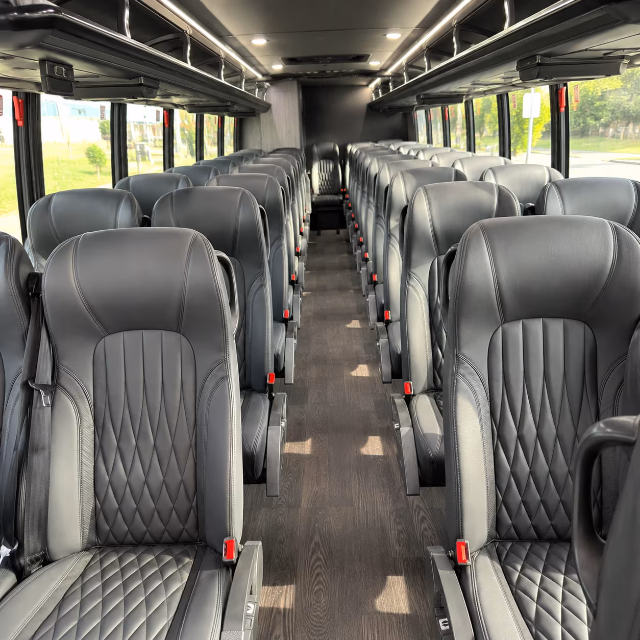 Rialto Airport Shuttle & Transportation party bus exterior