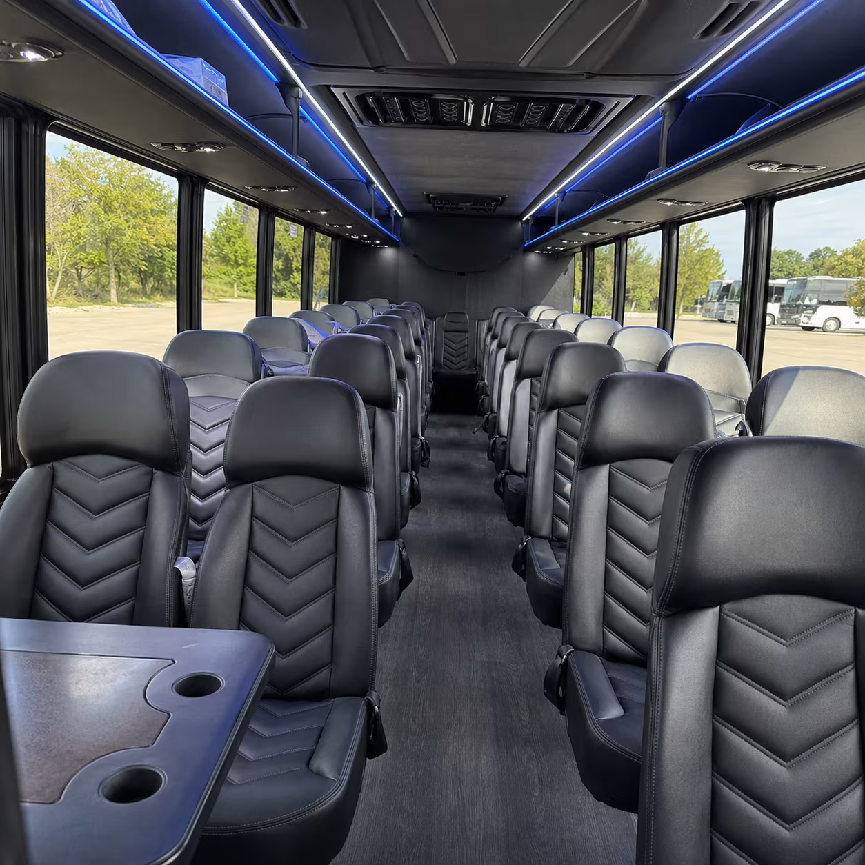 Rialto Airport Shuttle & Transportation party bus exterior