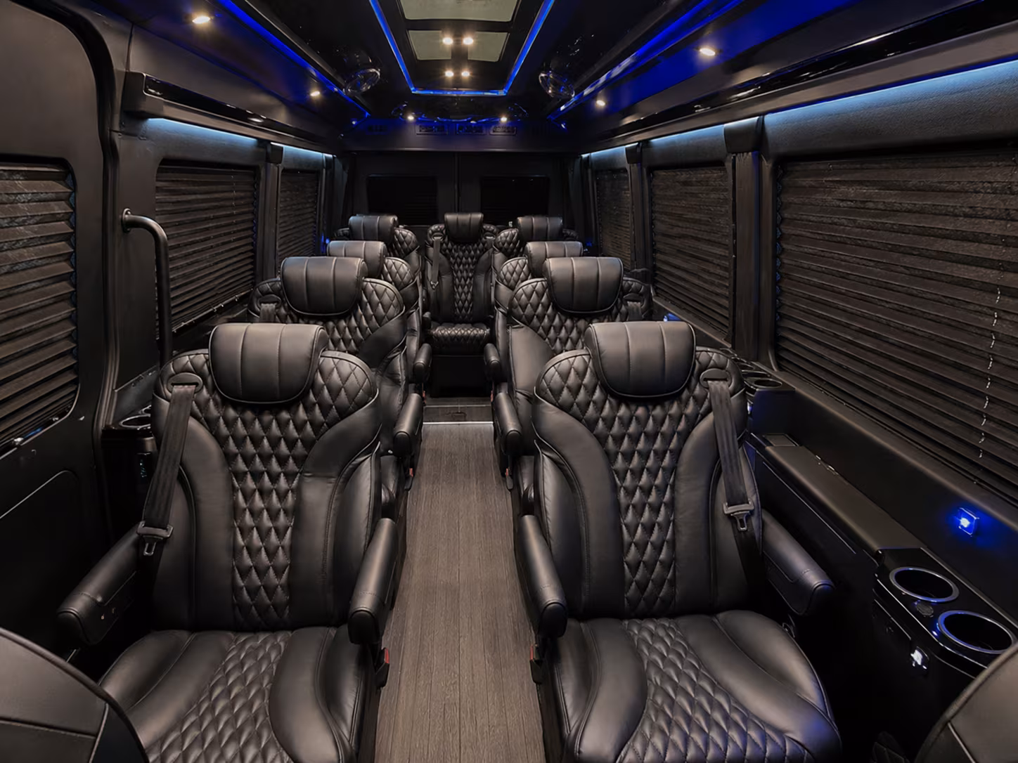 Rialto Corporate Transportation onboard seating