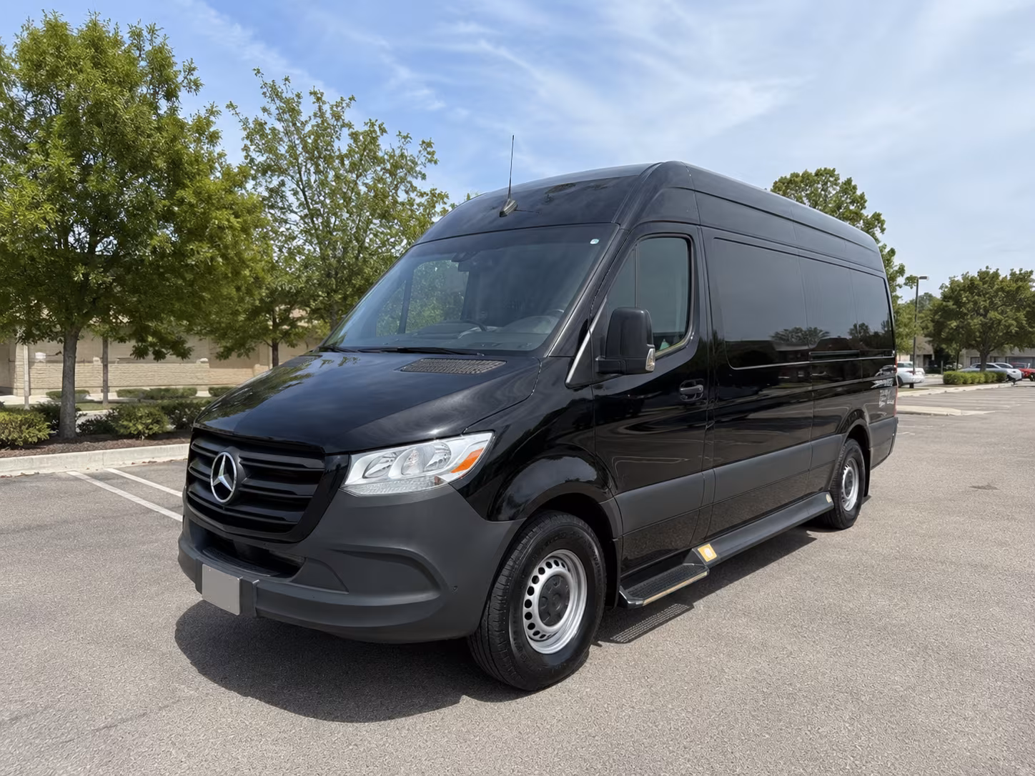 Rialto School Event Transportation party bus exterior