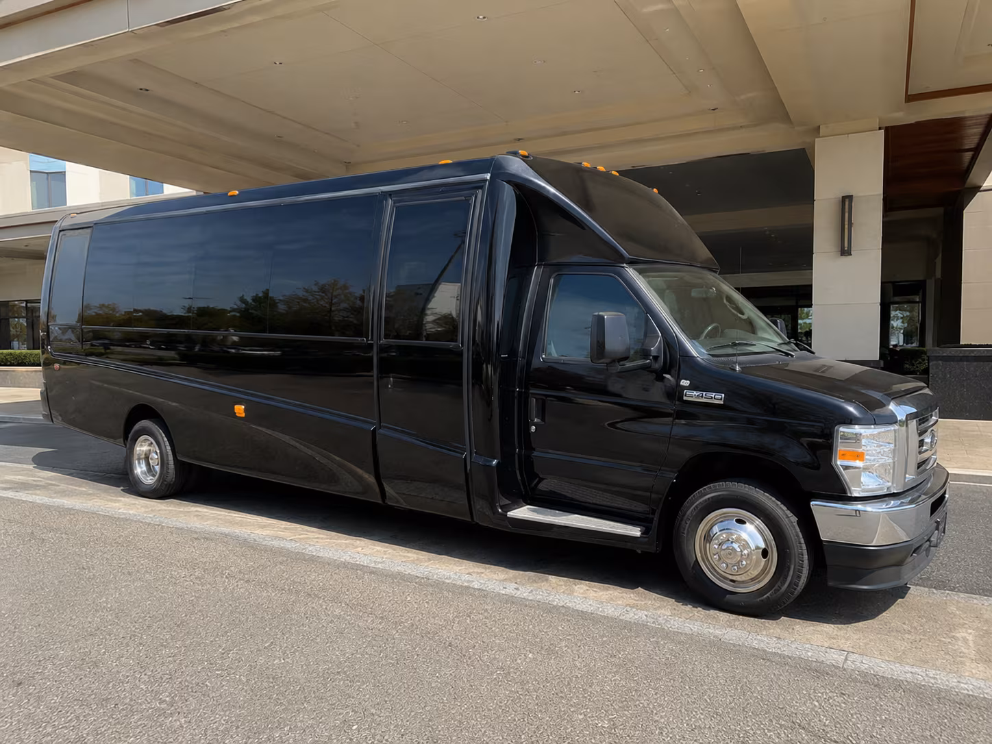 Rialto Sporting Event Transportation onboard seating