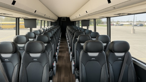 25 passenger minibus interior