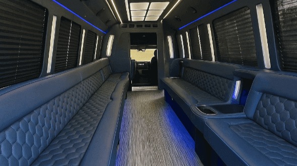 rialto 40 passenger party bus rental