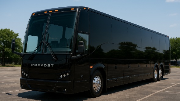 rialto employee shuttle charter bus rental
